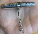 Vintage Sterling Silver Pocket Corkscrew
