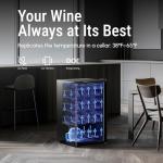 Yeego 34-Bottle Wine Cooler with Digital Control