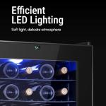 Yeego 34-Bottle Wine Cooler with Digital Control