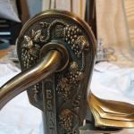 Vintage Brass Wine Bottle Opener - Rogar Estate