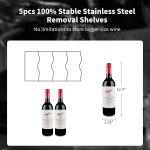 Vinecold 12-Bottle Stainless Steel Wine Cooler