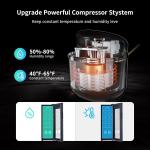 Vinecold 12-Bottle Stainless Steel Wine Cooler