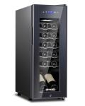 12-Bottle Freestanding Wine Cooler with Lock