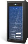 30 Bottle Wine Cooler with Glass Door
