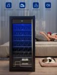 30 Bottle Wine Cooler with Glass Door