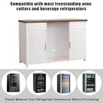 Large Coffee Bar Cabinet with Wine Storage