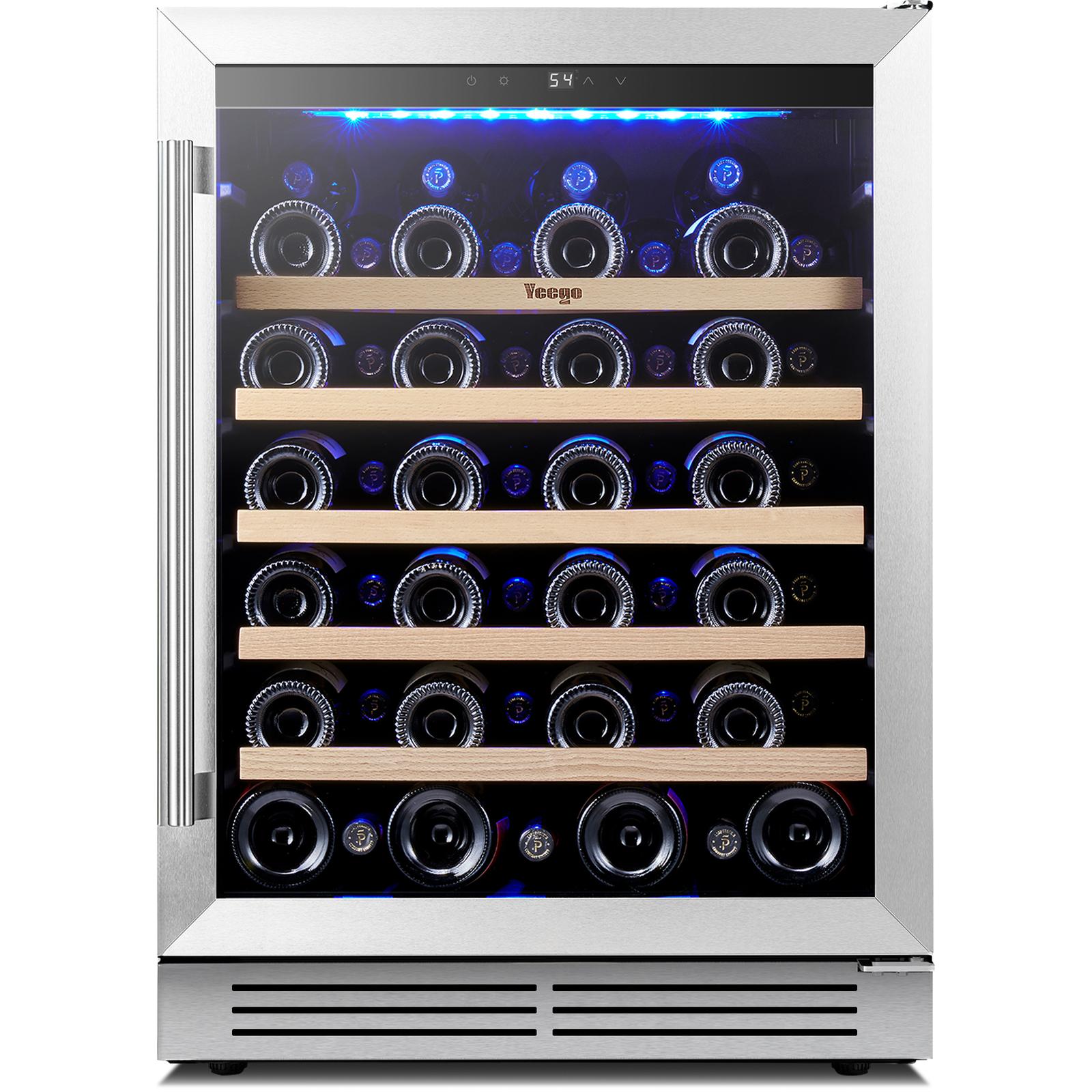 Yeego 24" Wine Cooler for 52 Bottles