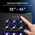 Simzlife 45-Bottle Built-In Wine Cooler