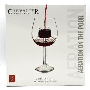 CHEVALIER Collection Wine Aerator Glasses - Set of 2