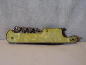 Antique Mother of Pearl Wine Cork Opener