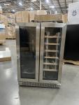 Yeego 24" Dual Zone Wine Cooler and Fridge