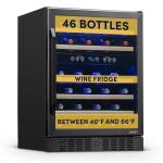 NewAir 46-Bottle Dual Zone Wine Cooler