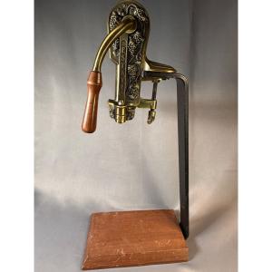 Vintage Brass Corkscrew Wine Bottle Opener