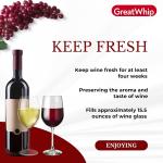 20 Argon Gas Capsules for Coravin Wine Preservation