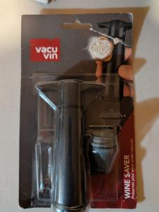 Vacu Vin Wine Saver Pump and Stopper Set
