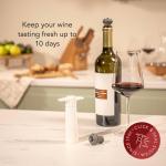 Vacu Vin Wine Saver with Vacuum Bottle Stopper