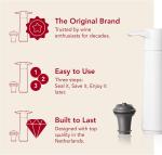 Vacu Vin Wine Saver with Vacuum Bottle Stopper
