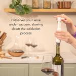 Vacu Vin Wine Saver with Vacuum Bottle Stopper