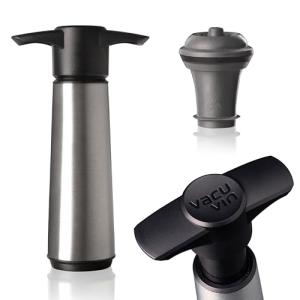 Vacu Vin Wine Saver Pump with Vacuum Stopper