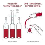 Vacu Vin Wine Saver Set - Keeps Wine Fresh