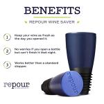 Repour Wine Saver and Stopper Set - 10 Pack