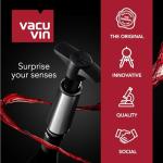 Vacu Vin Wine Vacuum Saver with White Pump