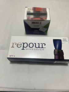Repour Wine Saver - Indigo Blue 4 Pack
