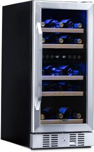 Dual Zone Wine Fridge Holds 29 Bottles