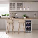 Dual Zone Wine Fridge Holds 29 Bottles