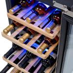 Dual Zone Wine Fridge Holds 29 Bottles