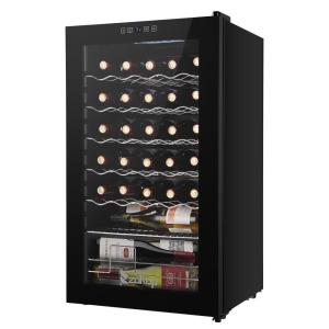 34-Bottle Wine Cooler for Home Storage