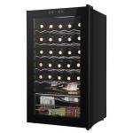 34-Bottle Wine Cooler for Home Storage