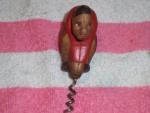 Vintage Corkscrew Wine Bottle Opener Figurine
