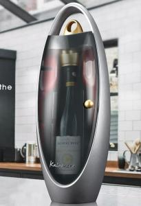 Mini Wine Fridge with Automatic Vacuum Seal