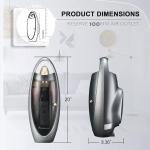 Mini Wine Fridge with Automatic Vacuum Seal