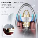 Mini Wine Fridge with Automatic Vacuum Seal