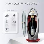 Mini Wine Fridge with Automatic Vacuum Seal