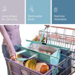 Large Rolling Wine Tote with Insulated Cooler