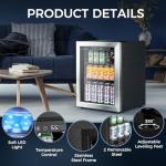 Mini Fridge for Beer, Soda, or Wine