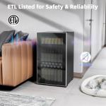 COWSAR 130 Can Mini Wine and Beverage Fridge