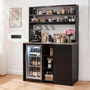Mini Wine and Beverage Cooler with Storage