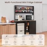 Mini Wine and Beverage Cooler with Storage