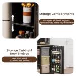 Mini Wine and Beverage Cooler with Storage