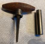 Antique Double Prong Wine Bottle Cork Puller
