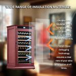 Luxury Wood Wine Cooler for 69 Bottles
