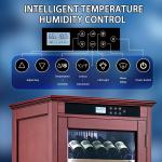 Luxury Wood Wine Cooler for 69 Bottles