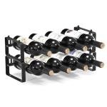Sturdy Stackable Metal Wine Rack for Countertop