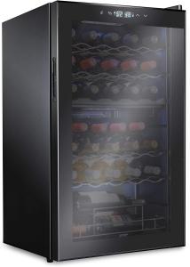 Ivation Dual Zone Wine Fridge for 33 Bottles