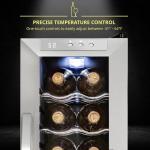 12-Bottle Freestanding Wine Cooler by Schmécké