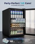 4.5 Cu.ft Mini Fridge for Wine and Drinks